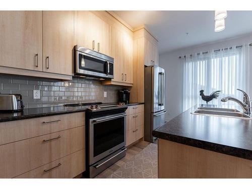 Cuisine - 304-335 Av. De La Belle-Dame, La Prairie, QC - Indoor Photo Showing Kitchen With Double Sink