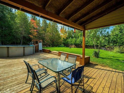 Patio - 109 Rue Du Sommet-Vert, Sainte-Marguerite-Du-Lac-Masson, QC - Outdoor With Deck Patio Veranda With Backyard