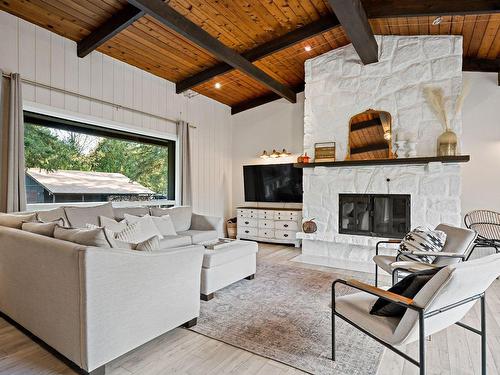 Salon - 1470 Rue Labelle, Mont-Tremblant, QC - Indoor Photo Showing Living Room With Fireplace