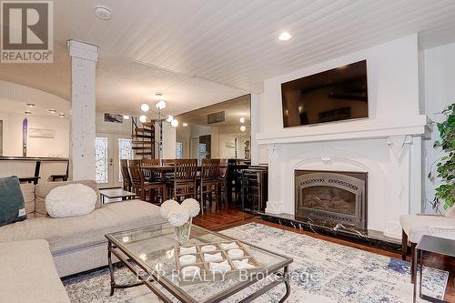 209846 Highway 26, Blue Mountains, ON - Indoor Photo Showing Living Room With Fireplace