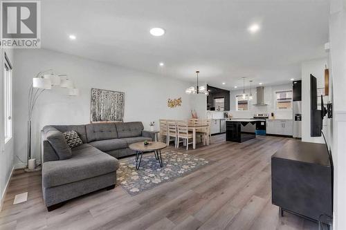 519 Corner Meadows Square Ne, Calgary, AB - Indoor Photo Showing Living Room