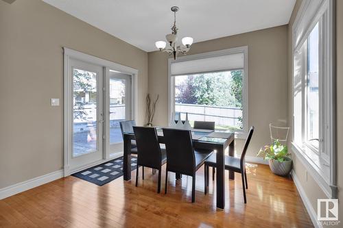 3017 Macneil Wy Nw, Edmonton, AB - Indoor Photo Showing Dining Room