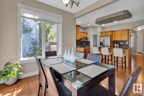 3017 Macneil Wy Nw, Edmonton, AB - Indoor Photo Showing Dining Room