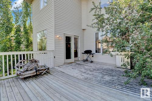 3017 Macneil Wy Nw, Edmonton, AB - Outdoor With Deck Patio Veranda With Exterior