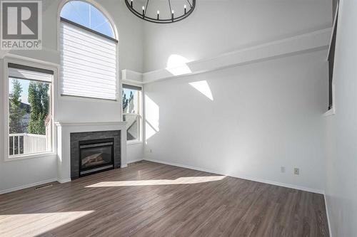 298 Arbour Crest Drive Nw, Calgary, AB - Indoor With Fireplace