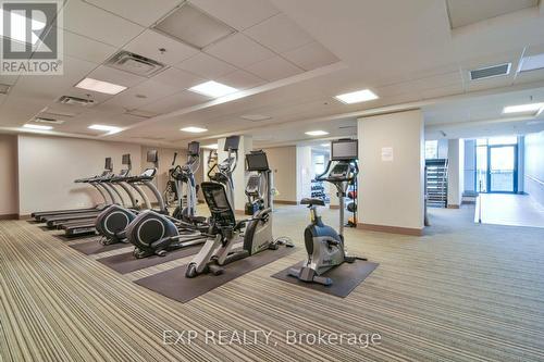 406 - 3985 Grand Park Drive, Mississauga, ON - Indoor Photo Showing Gym Room