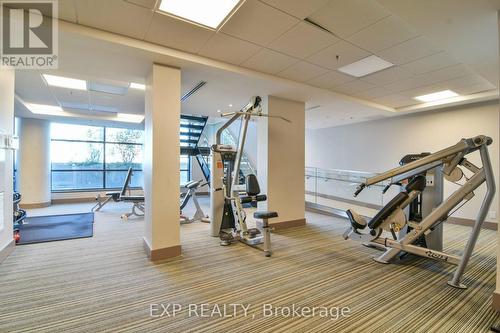 406 - 3985 Grand Park Drive, Mississauga, ON - Indoor Photo Showing Gym Room