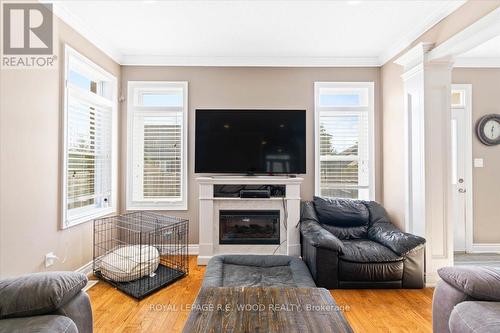 78 Oliver Crescent, Zorra (Thamesford), ON - Indoor Photo Showing Living Room With Fireplace