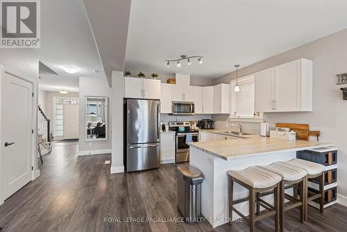 119 Hazlett Street, Loyalist (Amherstview), ON - Indoor Photo Showing Kitchen With Double Sink