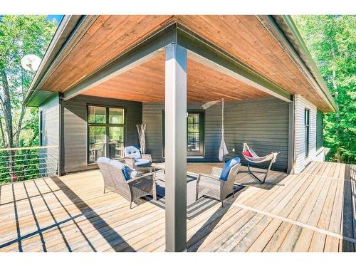 Patio - 12 Ch. Du Sanctuaire, Val-Des-Monts, QC - Outdoor With Deck Patio Veranda With Exterior