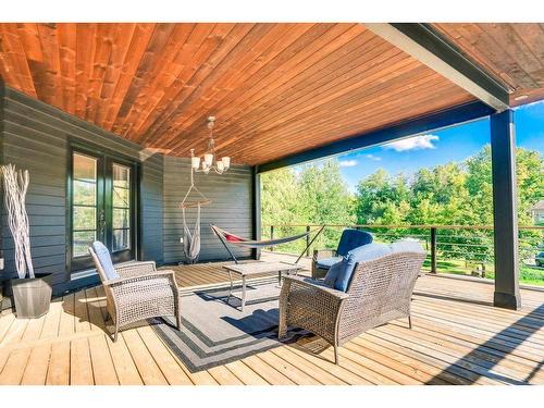 Patio - 12 Ch. Du Sanctuaire, Val-Des-Monts, QC - Outdoor With Deck Patio Veranda With Exterior