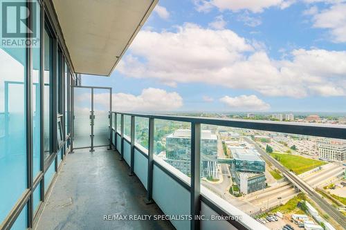 2804 - 15 Wellington Street, Kitchener, ON - Outdoor With Balcony With View