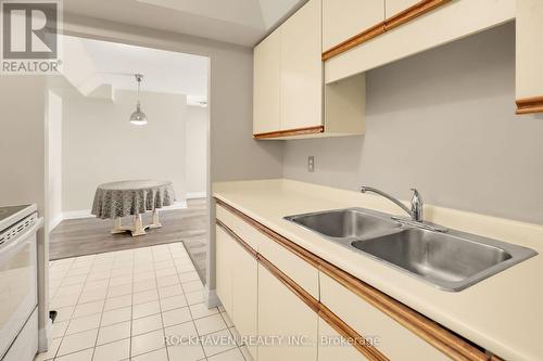 108 - 107 Bagot Street, Guelph, ON - Indoor Photo Showing Kitchen With Double Sink