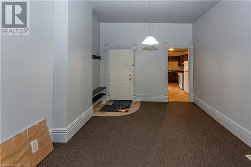 Unit 56 View of dining room and back entrance - 60 Wellington St N/S Street N, Woodstock, ON - Indoor Photo Showing Other Room