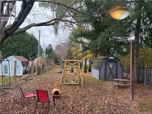 View of yard featuring a shed - 1087 7Th Avenue W, Owen Sound, ON - Outdoor