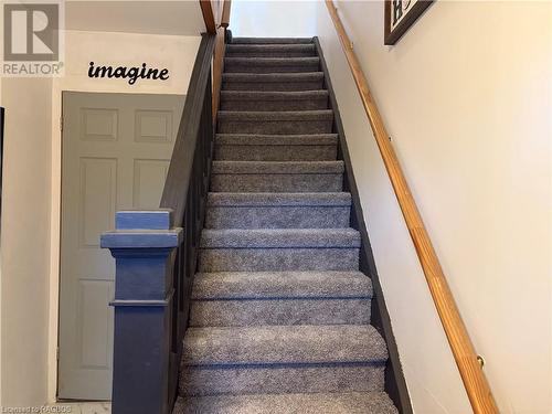 View of stairs - 1087 7Th Avenue W, Owen Sound, ON - Indoor Photo Showing Other Room