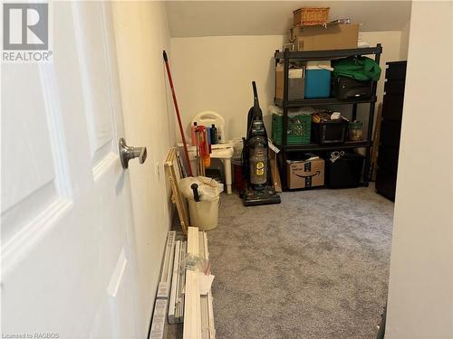 View of storage area - 1087 7Th Avenue W, Owen Sound, ON - Indoor Photo Showing Other Room