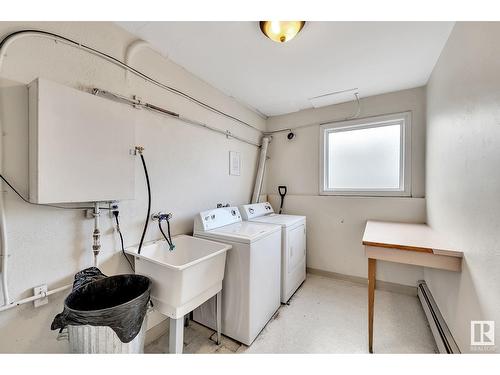 #3 8304 107 St Nw, Edmonton, AB - Indoor Photo Showing Laundry Room