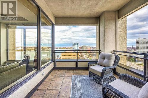 201 Front Street North Unit# 1003, Sarnia, ON -  With Balcony With Exterior