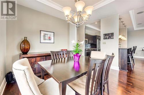 201 Front Street North Unit# 1003, Sarnia, ON - Indoor Photo Showing Dining Room