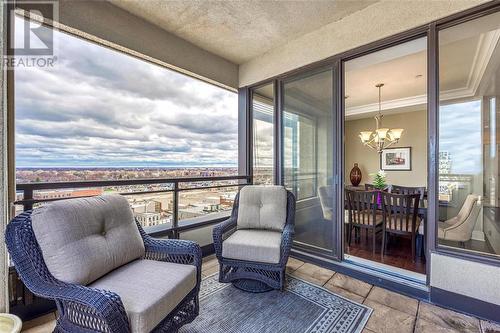 201 Front Street North Unit# 1003, Sarnia, ON - Outdoor With Balcony With Exterior