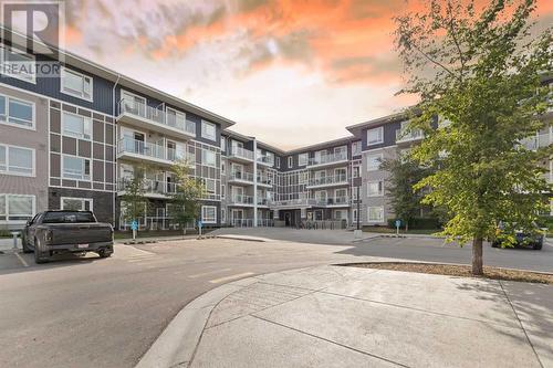 1404, 76 Cornerstone Passage Ne, Calgary, AB - Outdoor With Balcony With Facade