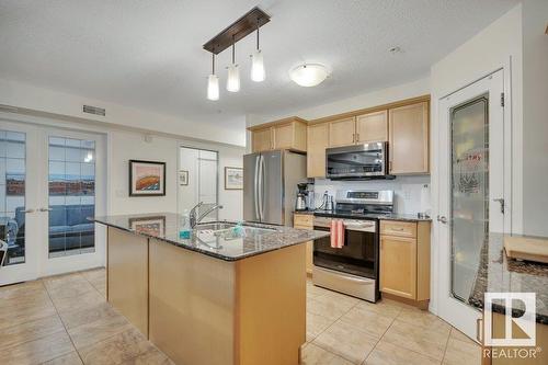 #123 7510 89 St Nw Nw, Edmonton, AB - Indoor Photo Showing Kitchen