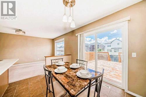 69 Saddlehorn Crescent Ne, Calgary, AB - Indoor Photo Showing Dining Room