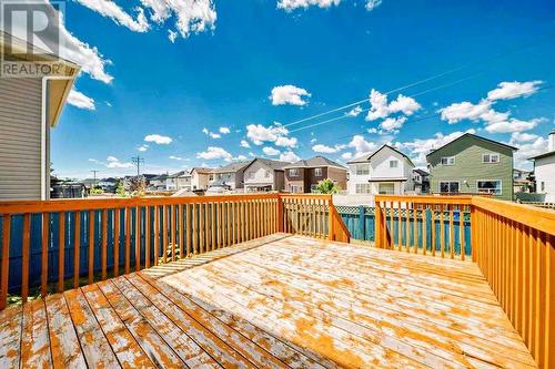 Deck - 69 Saddlehorn Crescent Ne, Calgary, AB - Outdoor With Deck Patio Veranda With Exterior