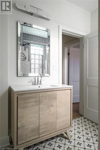 Bathroom with vanity - 109 East Avenue S, Hamilton, ON - Indoor