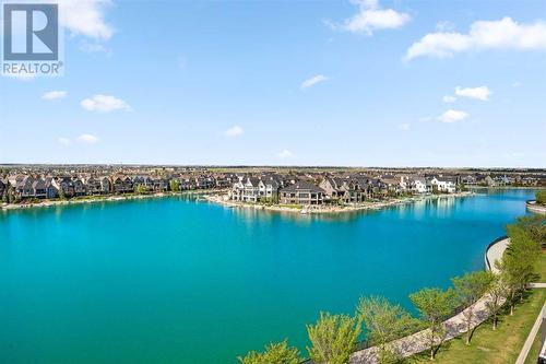 97 Mahogany Square Se, Calgary, AB - Outdoor With Body Of Water With View