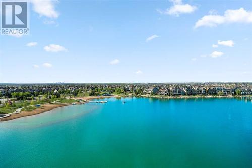 97 Mahogany Square Se, Calgary, AB - Outdoor With Body Of Water With View