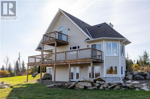 85621 Sideroad 7, Meaford (Municipality), ON - Outdoor With Balcony With Deck Patio Veranda