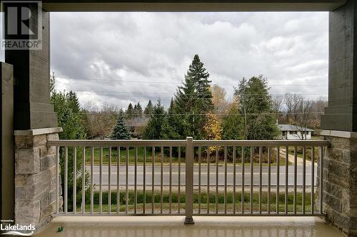 25 Beaver Street S Unit# 205, The Blue Mountains, ON - Outdoor With Balcony