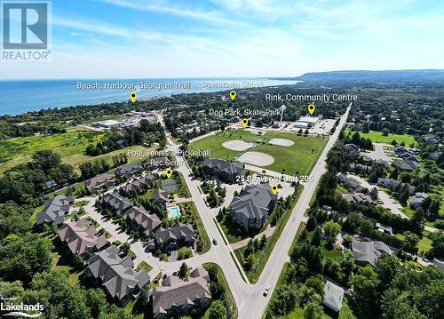 25 Beaver Street S Unit# 205, The Blue Mountains, ON - Outdoor With Body Of Water With View