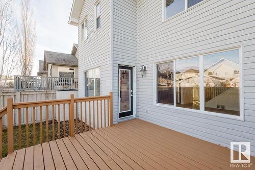 8017 Shaske Dr Nw, Edmonton, AB - Outdoor With Deck Patio Veranda With Exterior