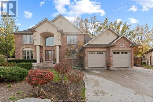 991 Woodland Crescent, Lakeshore, ON - Outdoor With Facade