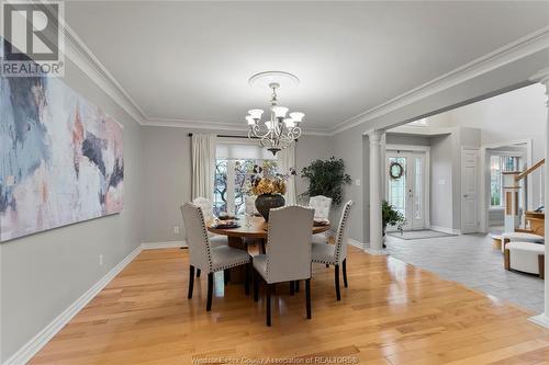 991 Woodland Crescent, Lakeshore, ON - Indoor Photo Showing Dining Room