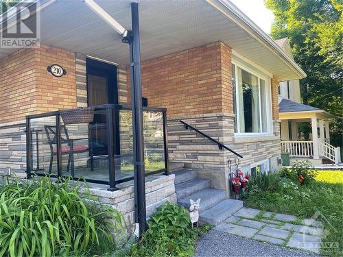 updated front porch - 210 Harcourt Avenue, Ottawa, ON - Outdoor