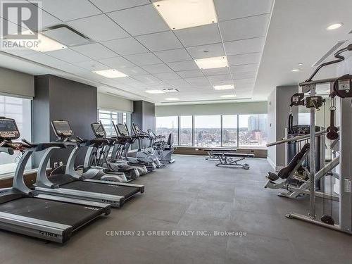 2411 - 2560 Eglinton Avenue W, Mississauga, ON - Indoor Photo Showing Gym Room