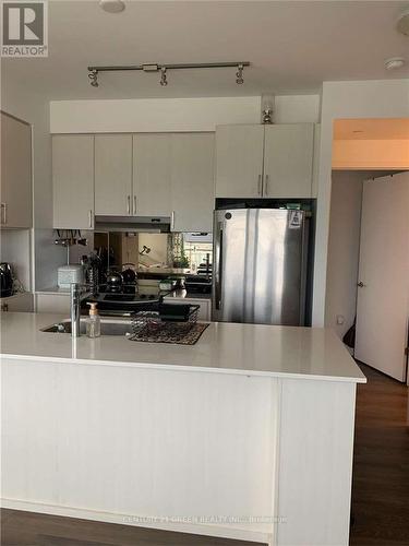 2411 - 2560 Eglinton Avenue W, Mississauga, ON - Indoor Photo Showing Kitchen With Double Sink