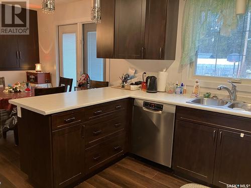 606 Alfred Street, Nipawin Rm No. 487, SK - Indoor Photo Showing Kitchen With Double Sink