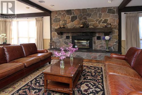 9 - 1010 Walden Circle, Mississauga, ON - Indoor Photo Showing Living Room With Fireplace