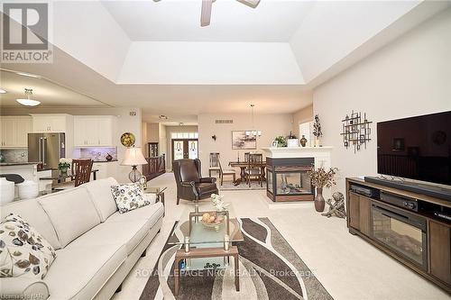 56 Timmsdale Crescent, Pelham, ON - Indoor Photo Showing Living Room With Fireplace