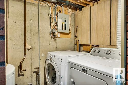 1244 Lakewood Rd W Nw, Edmonton, AB - Indoor Photo Showing Laundry Room