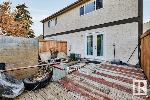 1244 Lakewood Rd W Nw, Edmonton, AB - Outdoor With Deck Patio Veranda With Exterior