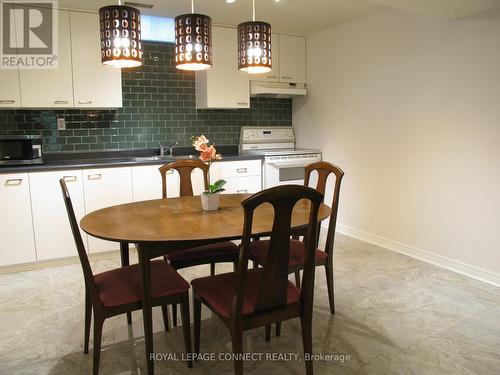 Bsmt 2B - 112 Sweetbriar Court, Pickering, ON - Indoor Photo Showing Dining Room