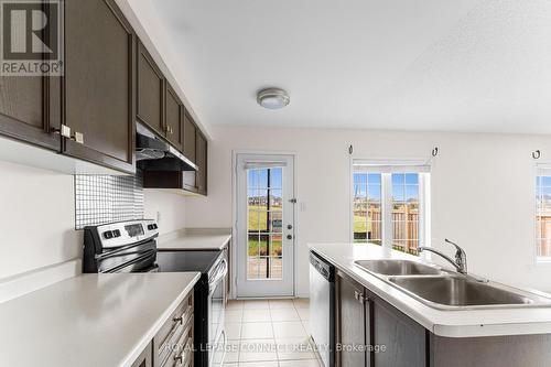 23 Headon Avenue, Ajax, ON - Indoor Photo Showing Kitchen With Double Sink With Upgraded Kitchen