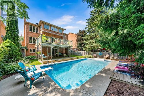 48 Lanewood Drive, Aurora, ON - Outdoor With In Ground Pool