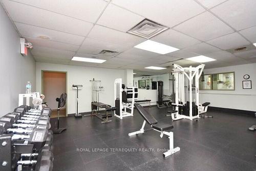 403-1535 Lakeshore Rd E, Mississauga, ON - Indoor Photo Showing Gym Room